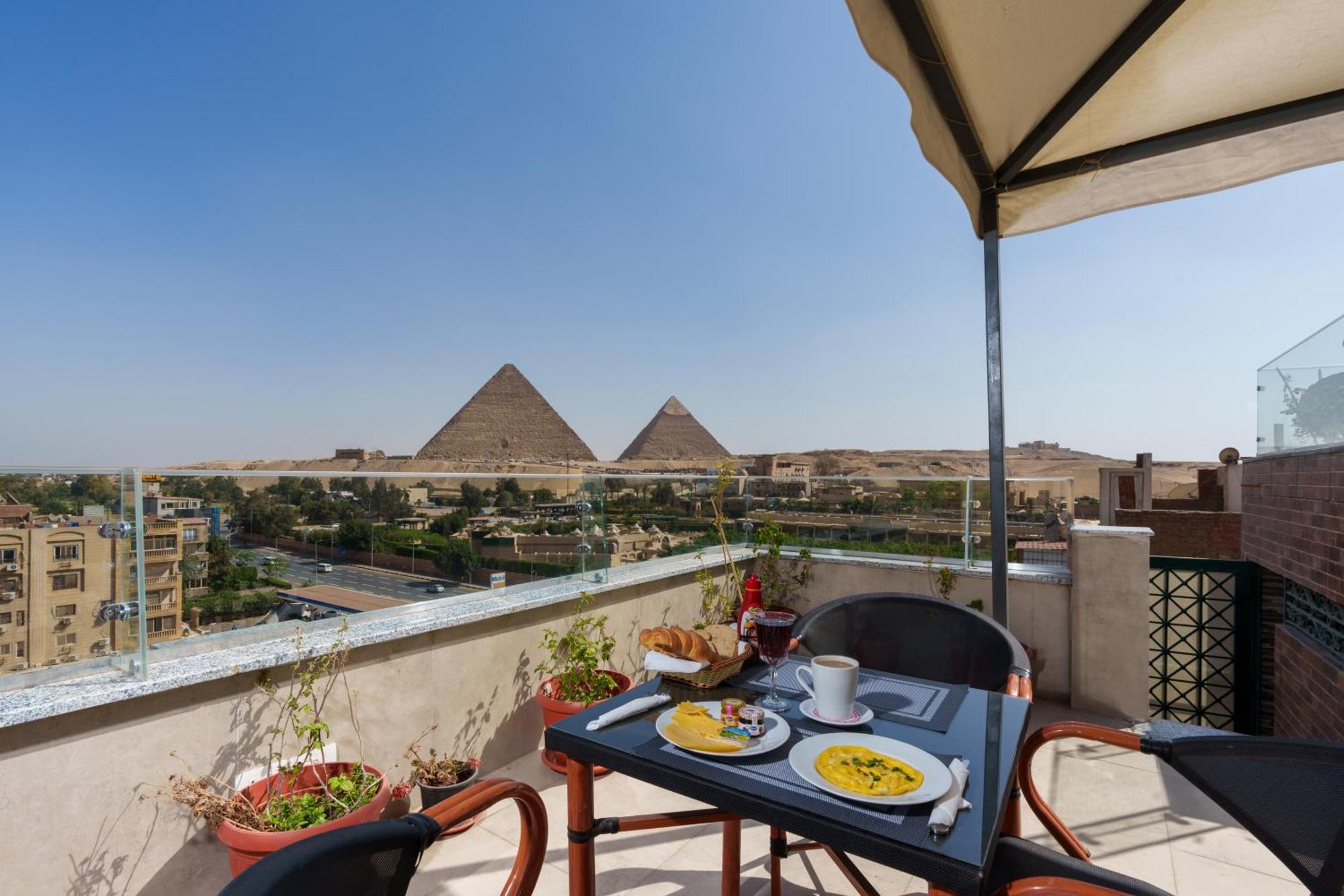 Dream Inn Pyramids View Kafret el-Gabal Exteriér fotografie