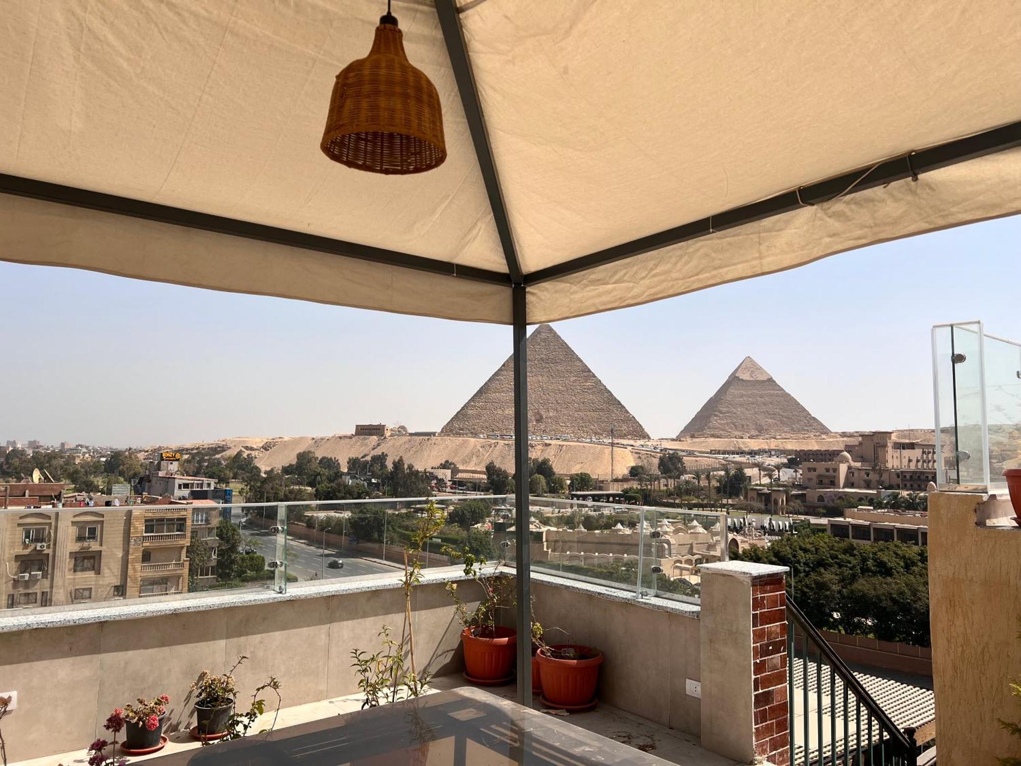 Dream Inn Pyramids View Kafret el-Gabal Exteriér fotografie